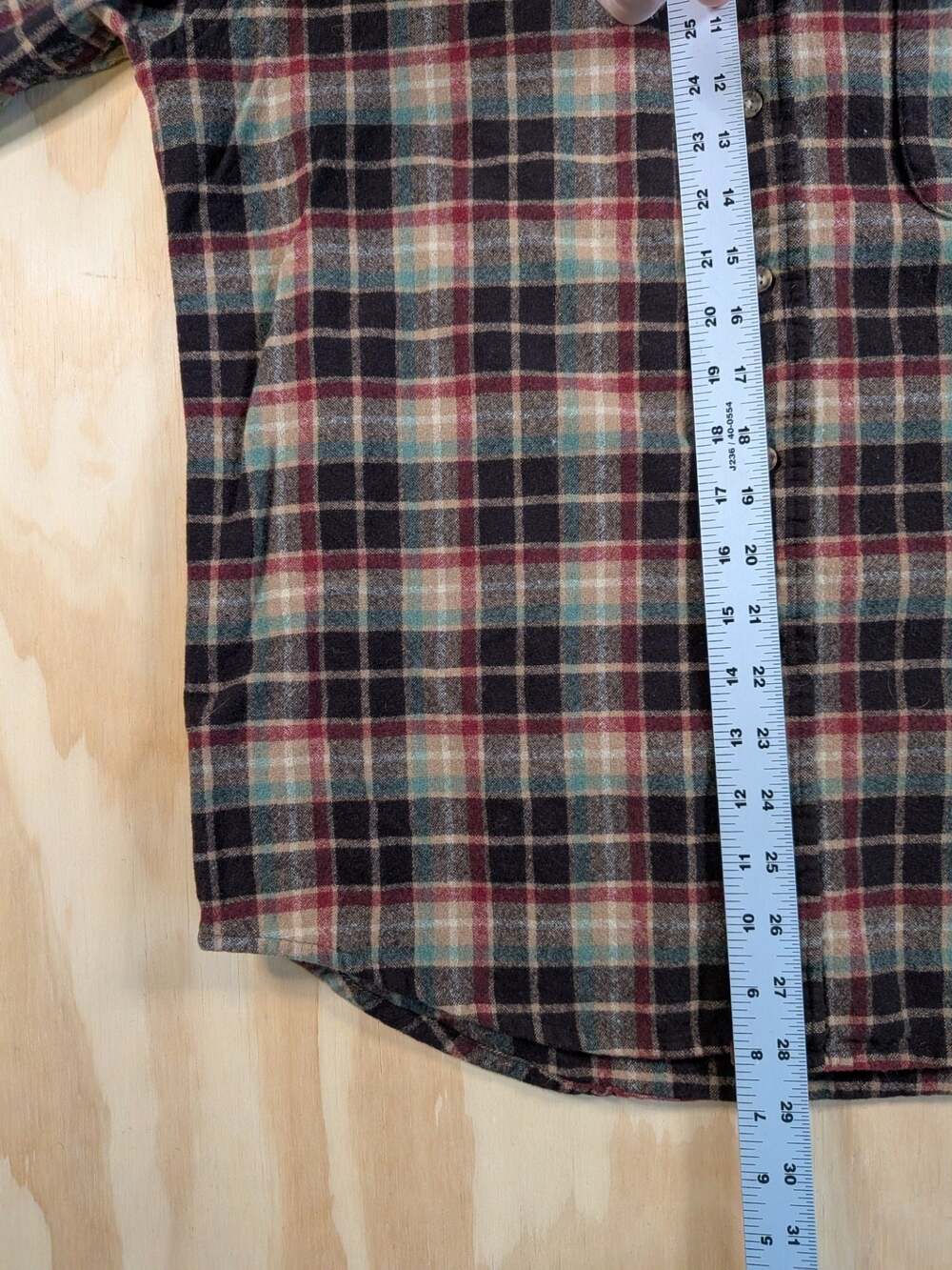 Pendleton 100% Virgin Wool Plaid Board Shirt View 5